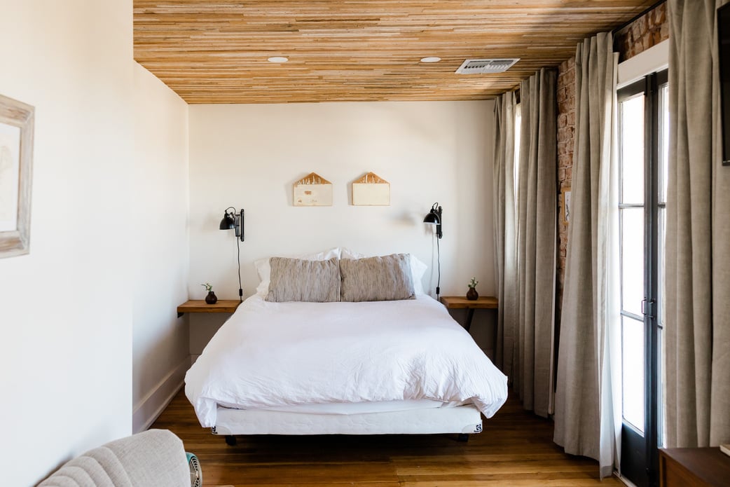 Interior of a Modern Bedroom